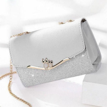 Tajade women's messenger genuine leather owl accessory chain small square bag